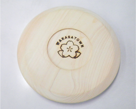 若桜産材のパン切り台